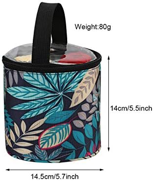 Coopay Rainforest Craft Bags for Knitting, Knitting Bags and Knitting Organizers, Yarn Storage Bag, Project Bags for Cross Stitch and Embroidery, Travel Crochet Bag for Wool and Needles, Showerproof