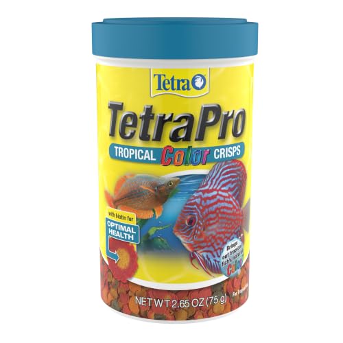 Tetra 77079 TetraPRO Color Crisps for Fishes, 2.65 oz