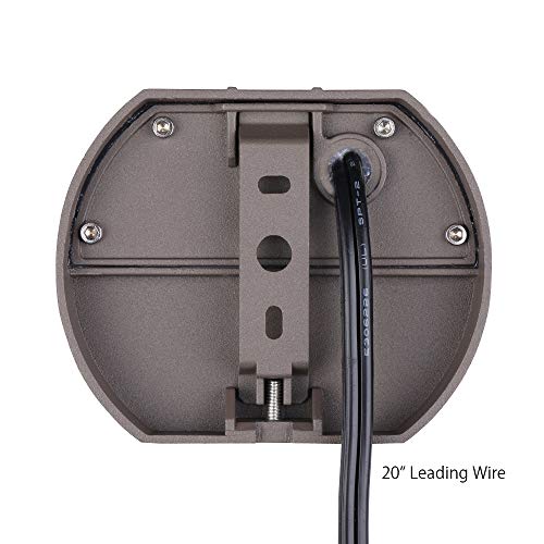 Arrownine T0TRM Landscape Lighting Cast Aluminum 2.5 Watt Deck Led Lights Low Voltage 12V Outdoor Patio Step Light,Post Stair Fence Lighting Warm White Water Resistant Ip65,Bronze Finish 1-Pack thumb #3