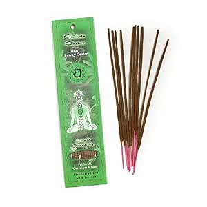 Prabhuji’s Gifts Heart Chakra Incense Sticks - Handmade Indian Agarbatti for Meditation & Cleansing (10 Pack)