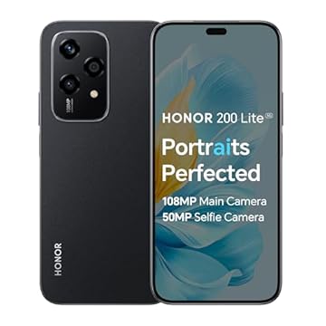HONOR 200 Lite 5G 8GB/256GB Negro (Midnight Black) Dual SIM