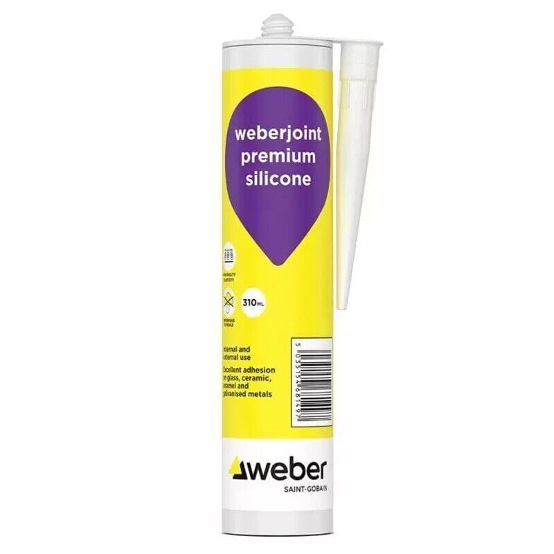 Weber Weberjoint Silicone Sealant 310ml (Charcoal)