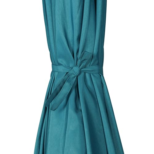 blissun 939 outdoor patio umbrella outdoor table umbrella yard umbrella market umbrella with 8 sturdy ribs push button tilt and crank