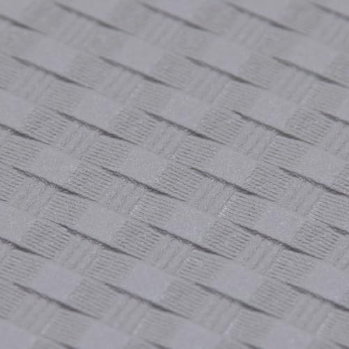 HOLSTEX Thermoform Sheet - Basketweave Texture, .093 Thickness, 8in x 12in - Battleship Gray (1 Sheet) for Holster Making, DIY Cosplay, Airsoft Armor