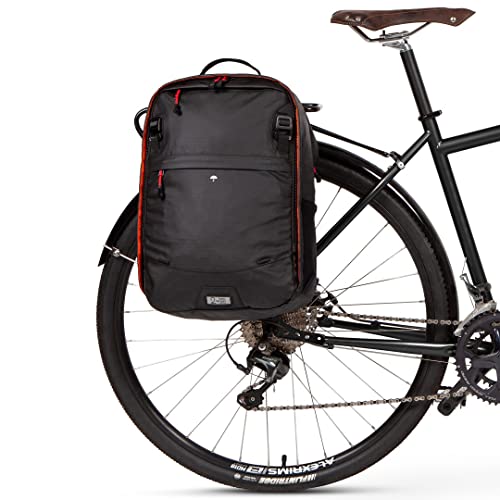 Two Wheel Gear - Pannier Backpack Convertible - 2-in-1 Bike Commuting and Travel Bag
