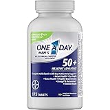 One A Day Men’s 50+ Healthy Advantage Multivitamin, Supplement with Vitamins A, C, E, B6, B12, Calcium and Vitamin D, 175 Count