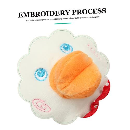 FOYTOKI 3 Pçs Pato Educação Infantil Bichos De Pelúcia Para Crianças Fantoches Para Fantoches De Mão