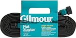 Gilmour Flat Weeper Soaker Hose, 25 Feet, Black (870251-1001)