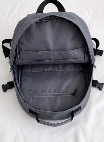 Image of Glowic Spacious Backpack with Compartments for 15-Inch Laptop, Books, Headphones, Phone, Wallet, and Water Bottle - Ideal for Daily Use