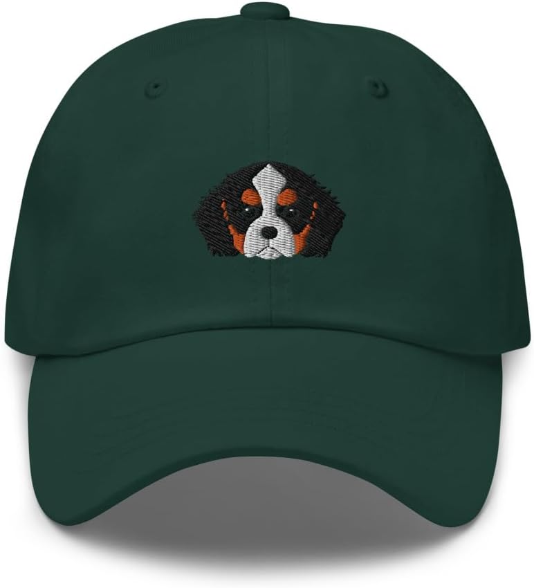 Cavalier King Charles hat, Embroidered Unisex Baseball hat, Cavalier King Charles Spaniel Puppy hat, Cavalier Gifts.