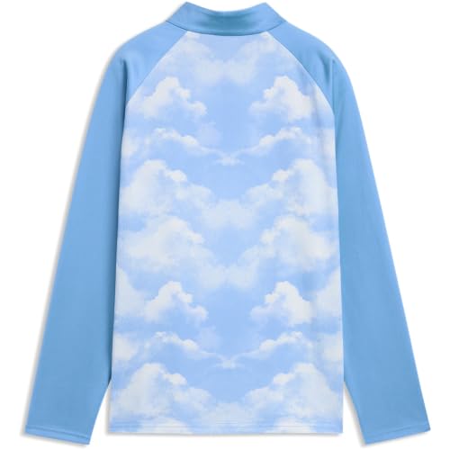 PUMA Haut d'échauffement à col zippé Manchester City Enfant et Adolescent Accessoires 15 16Y - vue 4