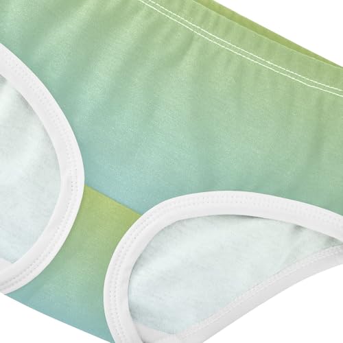 Joisal Green Cute Blue Gradient Girls Underwear Toddler 2t Cotton Girl Panties Cute Print Kids Undies Briefs4