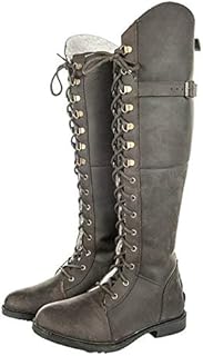 HKM Dublin Winter-2400 - Botas de equitación unisex, color marrón, talla 41 EU