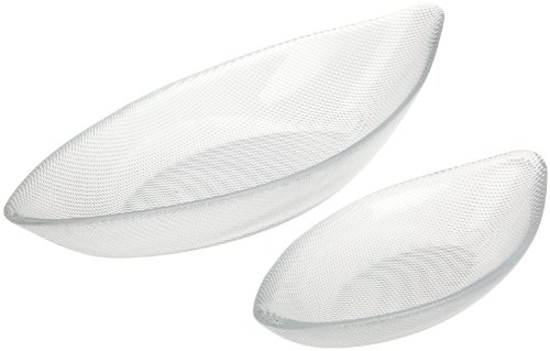 Luigi Bormioli Riflessi - Piatti rettangolari, 2 pezzi, taglia unica