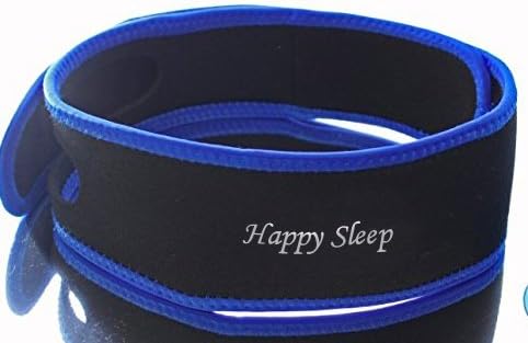 Anti-Snore Chin Strap - Stop Snore Aids - Snoring Jaw Strap - Adjustable, Comfortable Neoprene Chinstrap - Doctor Reccomened, No Prescription - Better Than SnoreSolution, DrSleepwell