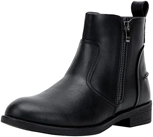 Jeossy Women's 9008 Ankle Boots Zipper Casual Fall Short Booties for Women