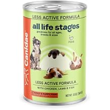 Canidae All Life Stages Premium Wet Dog Food for Less Active Dogs, Chicken, Lamb and Fish Formula, 13 Ounce Pack of 12