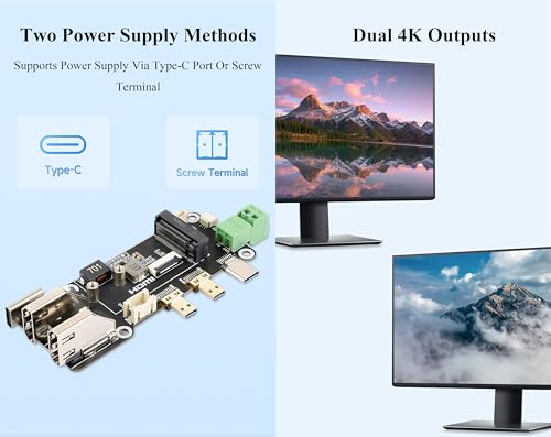 Adaptador PCIe a M.2 NVMe para Raspberry Pi 5 con salida Micro HDMI a HDMI 4K 5