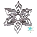 Paket-Liste: 1 X 5 (Ein Satz von fünf Stück) Biskuitform