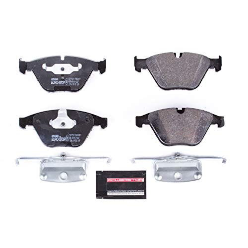 Image of PowerStop Euro-Stop Front Brake Pads For BMW 1 Series M 2011 |323i 2007-11 |335xi 2007-08 |525i 2004-07 |525xi 2006-07 |BMW 528i 2008-10 - ECE-R90 Certified Semi-Metallic Brake Pads, ESP1539