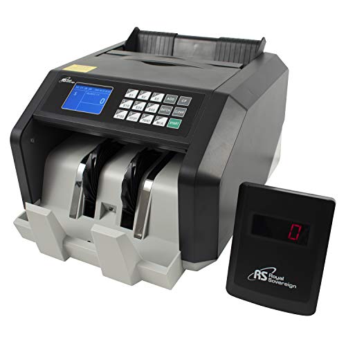 Royal Sovereign High Speed Money Counting Machine, With Uv, Mg, Ir Counterfeit Bill Detector & Value Counting (Rbc-Es250) #TOP3