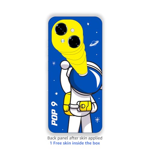 Tecno POP 9 (Glittery White, 3GB+64GB) |India's 1st Mediatek G50 | IP54 Rated | IR Remote | Dual Speaker with DTS | 36 Month Lag Free Fluency | 15W Fast Charging Support | 5000 mAh Battery 8 41qB1ElfuOL