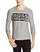 BOSS Orange Men's Turnaround 4 Long-Sleeve T-Shirt with Logo