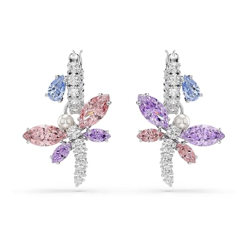 Image of Swarovski x Ariana Grande Collection, Mixed Cuts, Dragonfly, Rhodium Plated