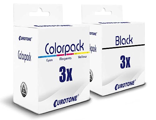 Cartouche HP 302XL compatible Eurotone pack idéal pour le télétravail régulier