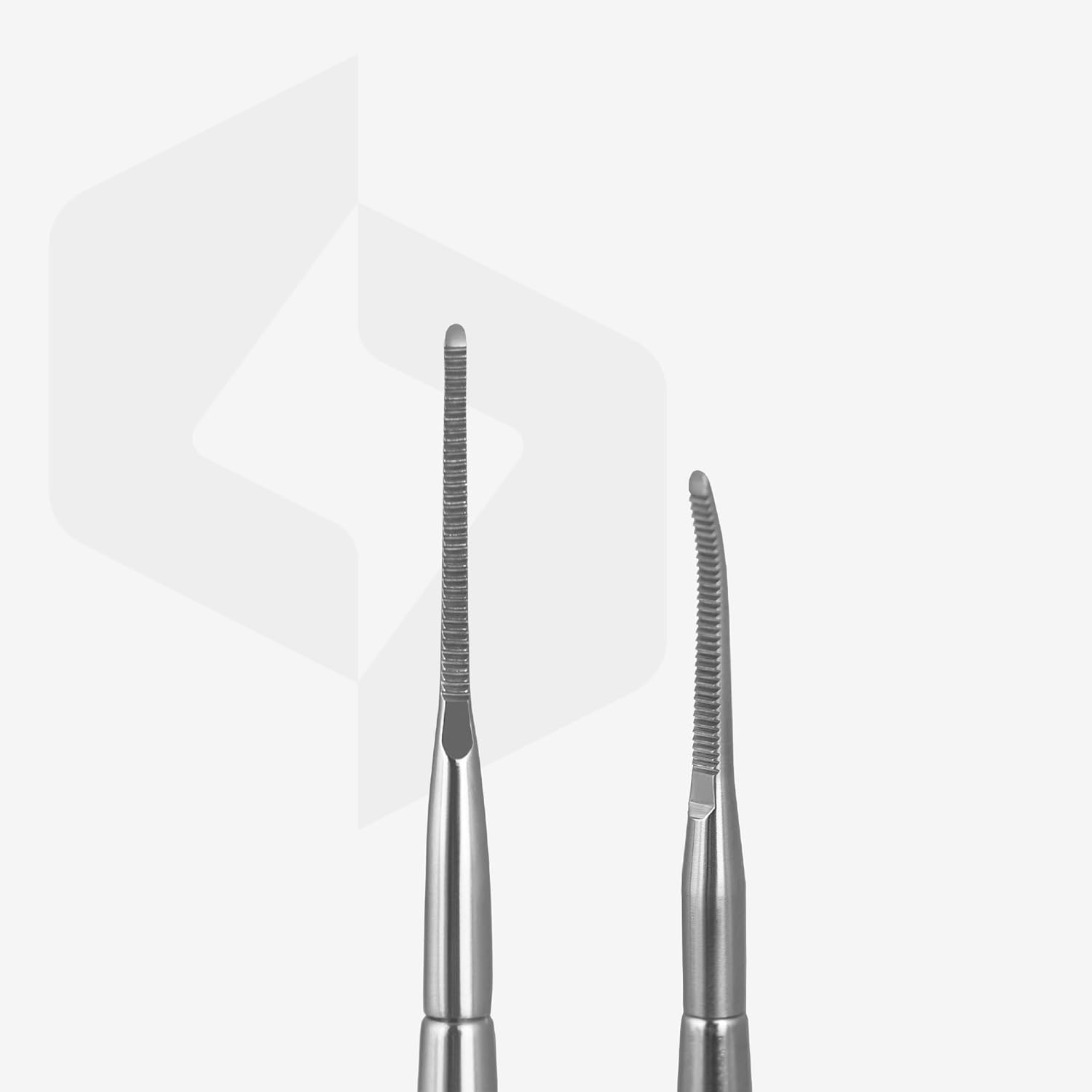 STALEKS PRO Pusher per pedicure, curette tipo sega a due punte. Expert PE-60/4