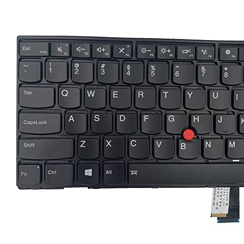 Siakoocty Laptop Replacement US Layout with Backlight Keyboard for Lenovo ThinkPad T440 T440P T440s T431 E431 L440 T450s L440 L450 L460 L470 T431S T450 e440 e431S T460 0C45328 04Y2763 PK130X72A00