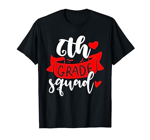 Camiseta de sexto grado de regreso a clases de sexto grado Camiseta