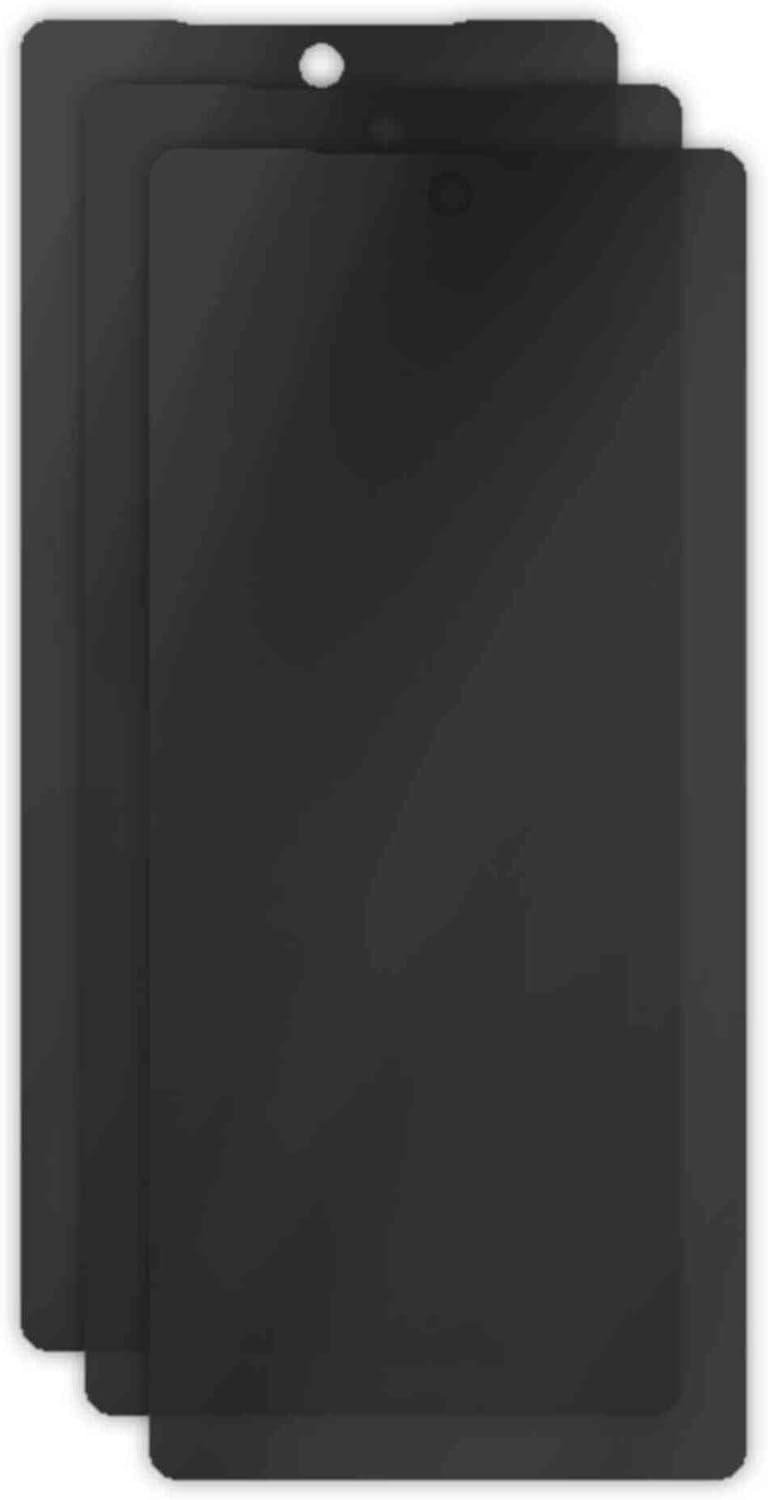 apgo 3x Privacy Matte Hybrid protective glass compatible with Google Pixel 6, flexible nano glass, great replacement for tempered glass, scratch-resistant, full glue, anti-spy