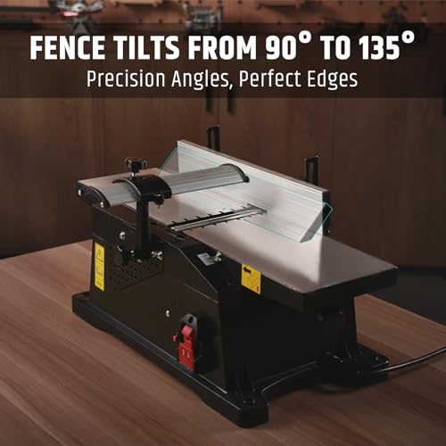 WOODSTARTER 6-Inch Benchtop Jointer
