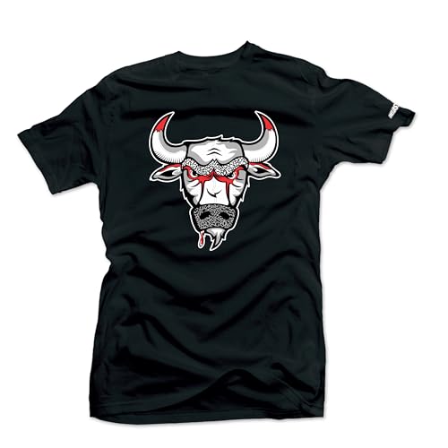SNELOS Youth Kids Sneaker Matching Graphic T Shirt – The Bull Inspired Streetwear Tee for Boys and Girls