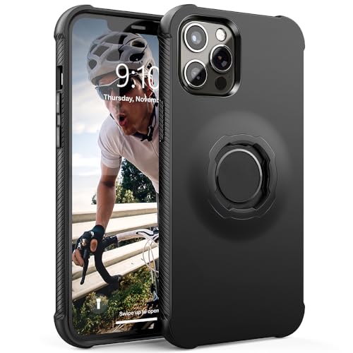 xsdtech Lock Protective Case for iPhone 12 Pro Max Black