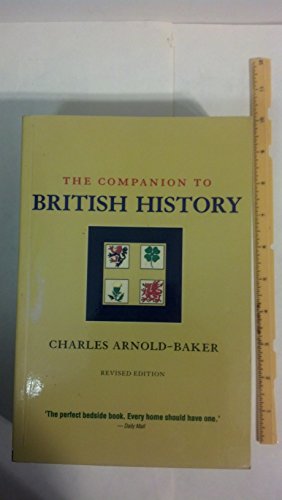 Bild: The Companion to British History f�r 14,88 EUR (-8%) statt 34,20 EUR bei amazon.de