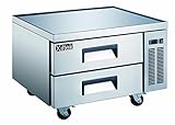 Xiltek Commercial 36' 2 Drawer Stainless Steel Refrigerated Chef Base