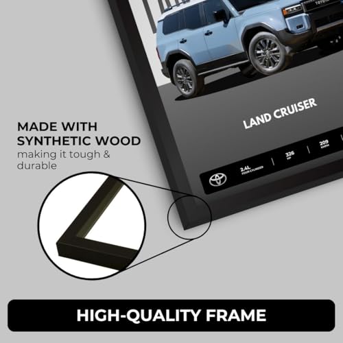 Image of Funk You Store Land Cruiser Poster | Framed Land Cruiser LC300 A4 Sized (31 x 23 cm) | SUV Frames for Wall | Car Frames for Wall, Bedroom, Hostel, Study Room (F 053)
