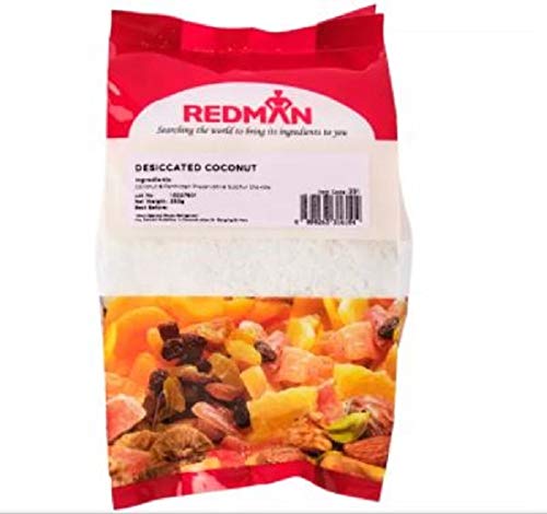 Redman Dessicated Coconut 250G - Desiccated Coconut Is A Very Finely Ground Coconut With Most Of The Moisture Removed And Produced From The White Part Of Fresh, Mature Coconut Kernel. #TOP30