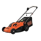 BLACK+DECKER Lawn Mower, Corded, 13 Amp, 20-Inch (BEMW213) (Renewed)