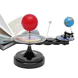 Modelo de Solar de astronomía: Juguete Educativo de Planeta y órbita, Kit de Luna terrestre | Conjunto de Aprendizaje de Ciencias para niños, niñas, niños pequeños, Profesores, Aula, Actividad