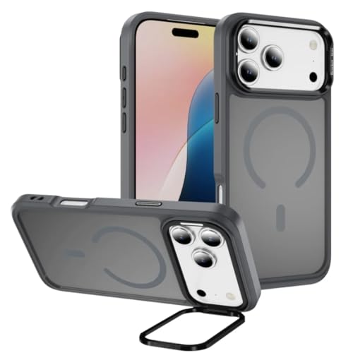 RNOZX iPhone 14 Pro Max�p �����}�O�l�b�g���u���P�b�g�t���X�}�z�P�[�X �J�����X�^���h �ϏՌ��J�o�[�iiPhone 14 Pro Max�p/�O���[�j