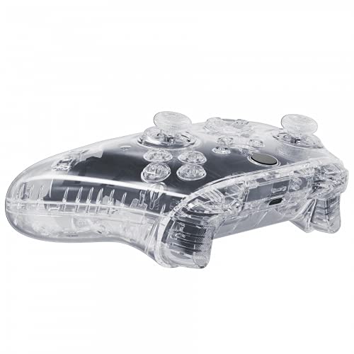 Image of MODDEDZONE Custom Wireless UNMODDED Controller for Xbox One S /X and PC - Exclusive and Unique Designs - The Perfect Gaming Gift for Enthusiasts Clear Full