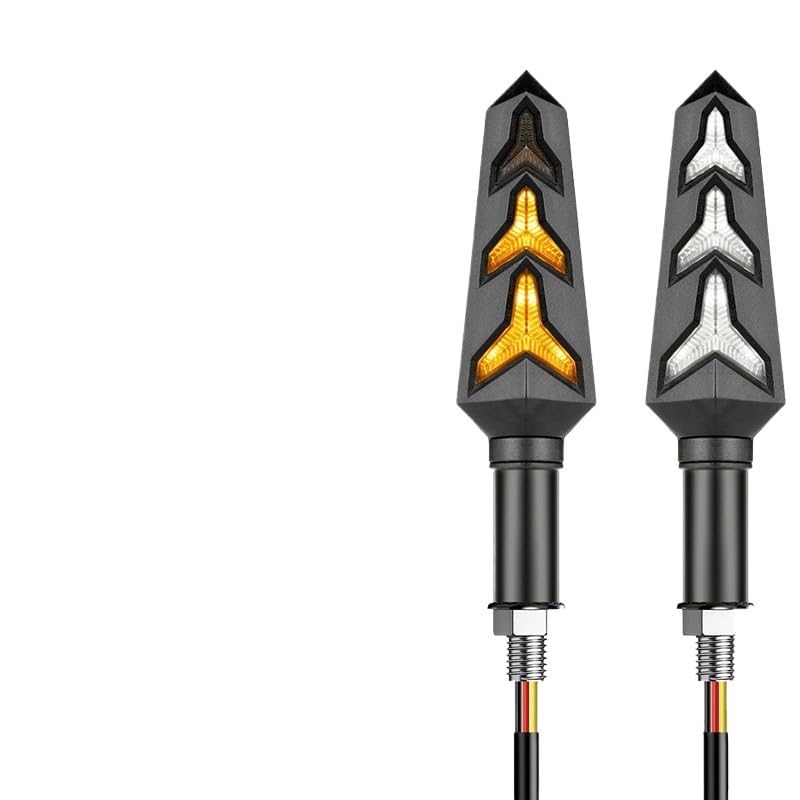 Clignotants arrière pliables pour motos pour éviter les casses