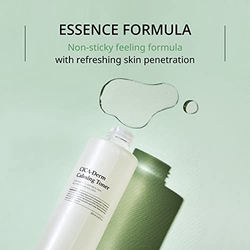 Foretderm Calming Toner 6.76 Fl.oz. Korean Derma Toner For Sensitive Facial Skin And Dry Redness-Prone Skin, Soothing Toner, Vegan, Alcohol-Free, Unscented #TOP2