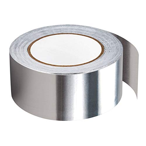 New: Professional Grade Aluminum Foil Tape — 3 Pack — 2 inch x 105 feet — 3.6 Mil Extra Thick HVAC Tape for Sealing and Patching Hot and Cold Air Ducts, Insulation, and Metal Repair