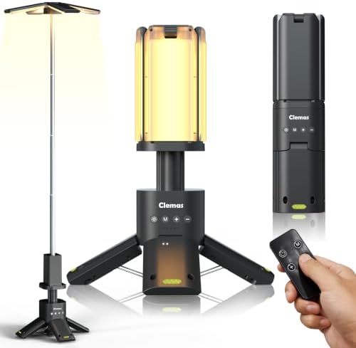Telescopic Camping Lights Rechargeable 14000 mAh Led Multifunction Magnetic Lanterns Job Site Lighting Cordless Dimmable Camping Tent Lamp Portable Power Supply 6000LM IPX5 Waterproof