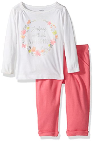 Ensemble de jeu bébé fille en coton souple taille standard vêtement deux pièces rose