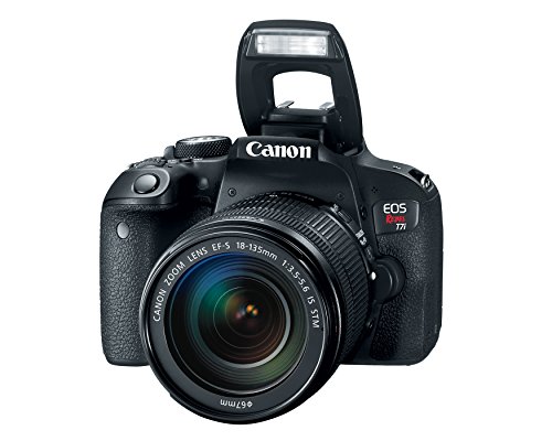 Canon EOS Rebel T7i DSLR Camera with 18-55mm Lens - Black (Renewed) - Image 6